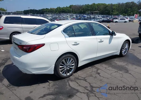 2023 Infiniti Q50 Luxe Awd из США, поврежденный, VIN JN1EV7BR6PM540969